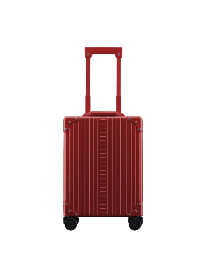 Business 4-Rollen Kabinentrolley Aluminium 50 cm Laptopfach ruby