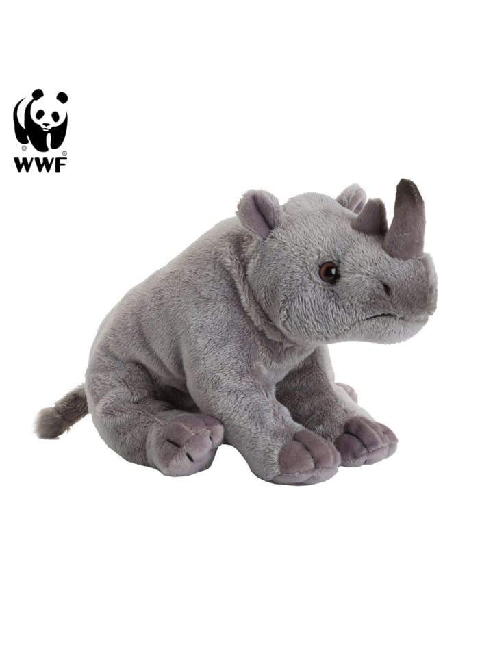 Plüschtier - Nashorn (18cm) in grau