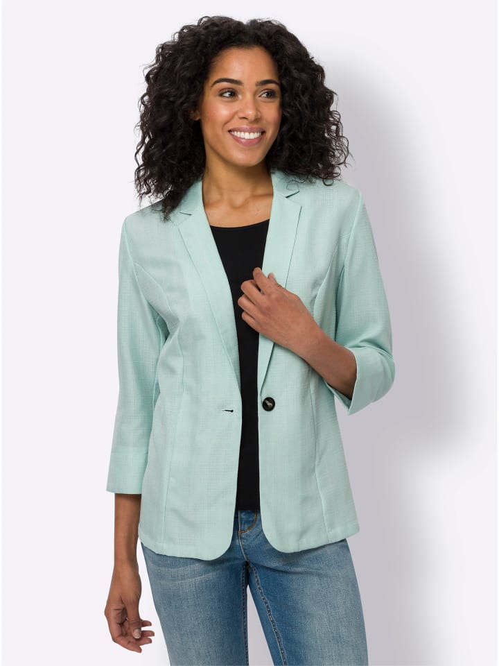 Blazer in kalkmint