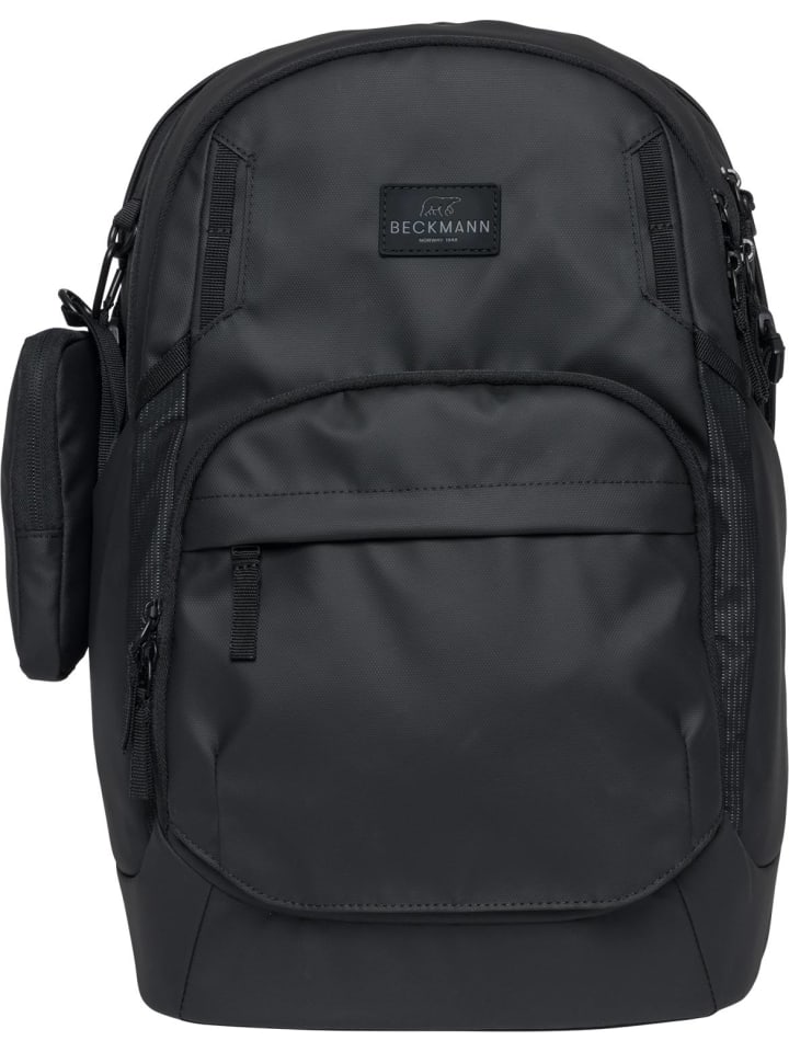 Beckmann Schulrucksack Sport Air Black Coated