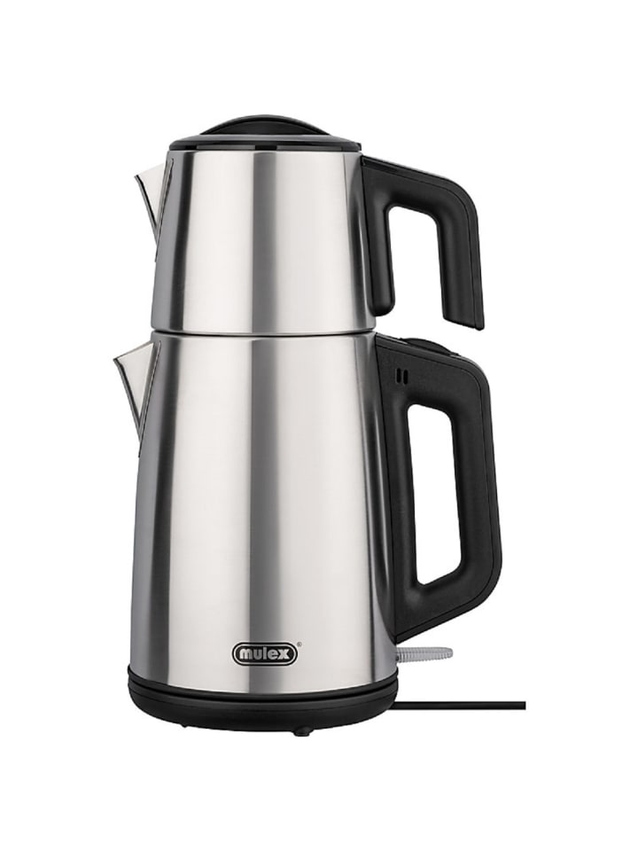 Teekocher / Wasserkocher 2L in Silber