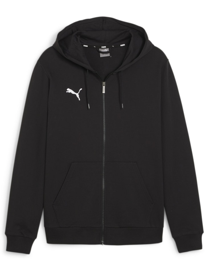 Hoodie "TeamGoal CasuaLongsleeve Hooded Jacket" in Schwarz