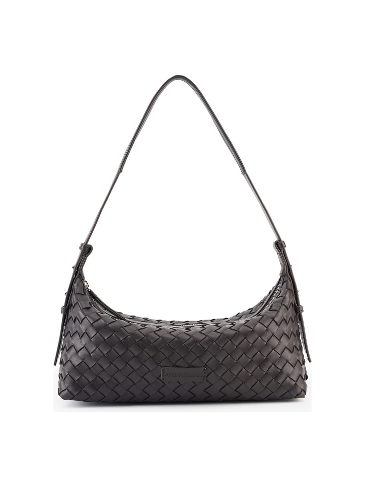 Marie Schultertasche 33 cm café