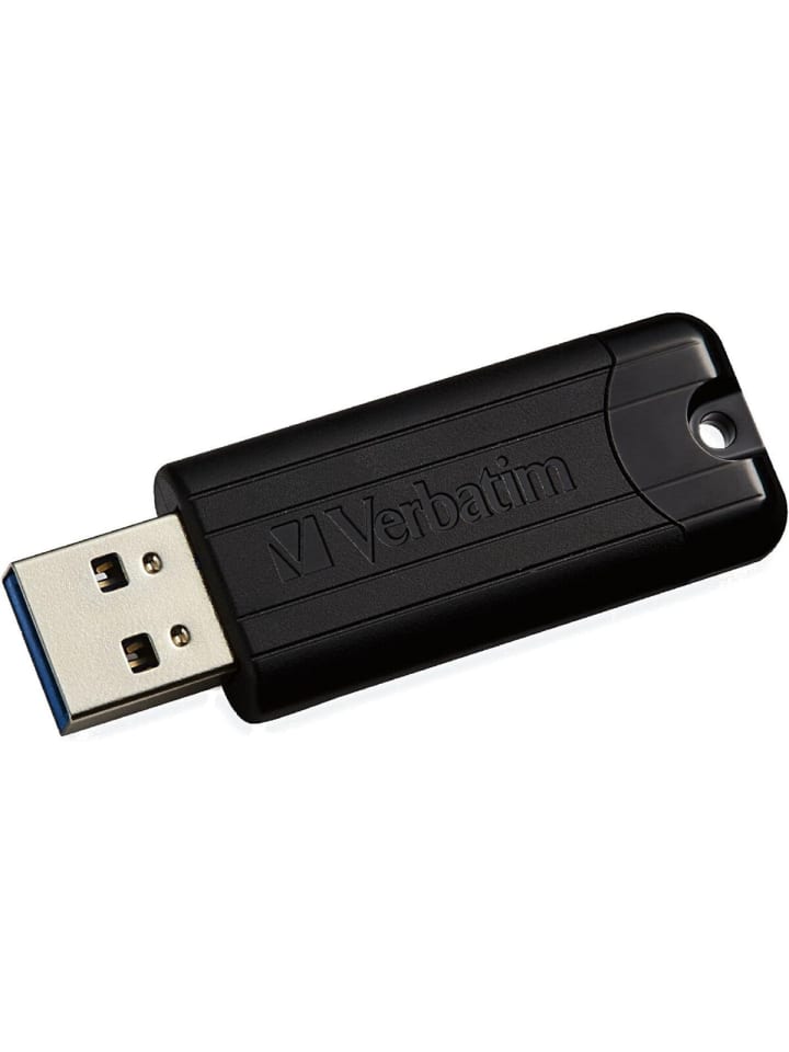 Kompakter USB-Stick in Schwarz – Daten sicher und effizient in Schwarz