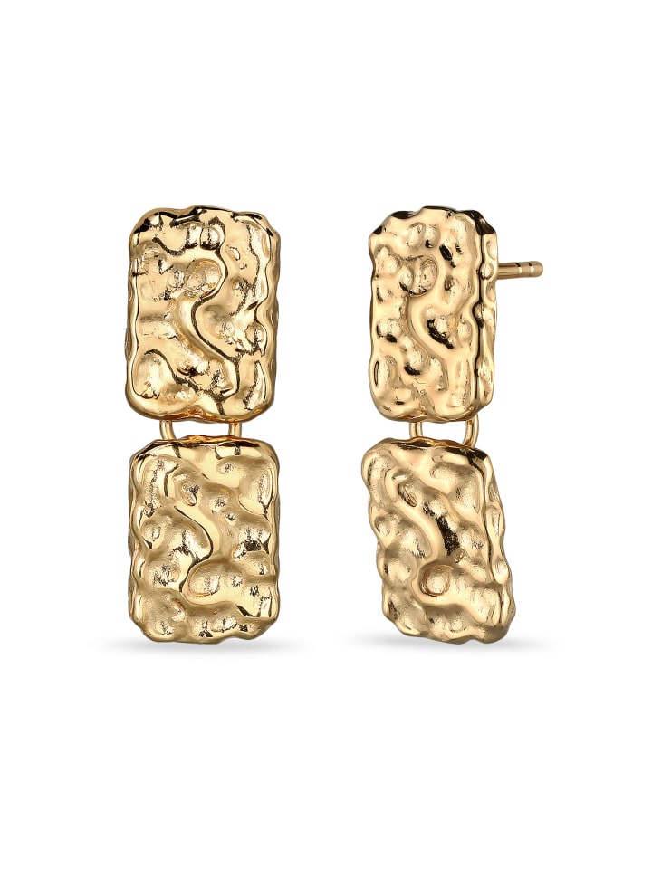 Ohrringe 925 Sterling Silber in Gold