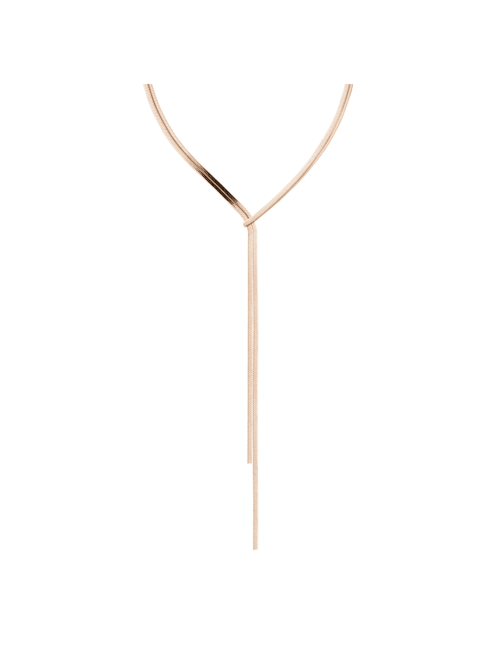 Halskette The Sleek in roségold