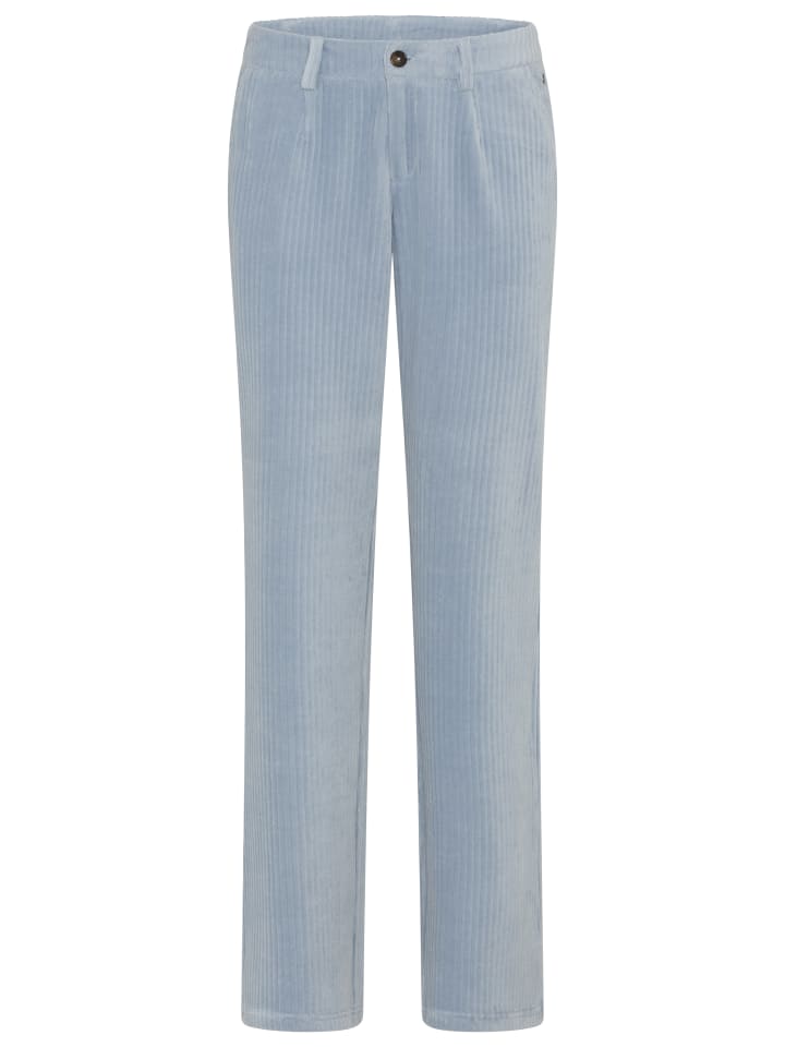 Cordhose in graublau