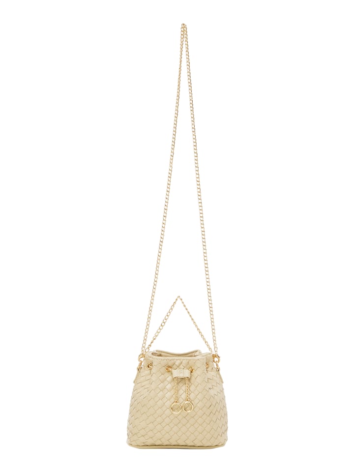 Women Schultertaschen in Wollweiss