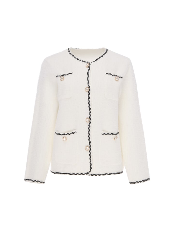 Women Cardigan in Offwhite