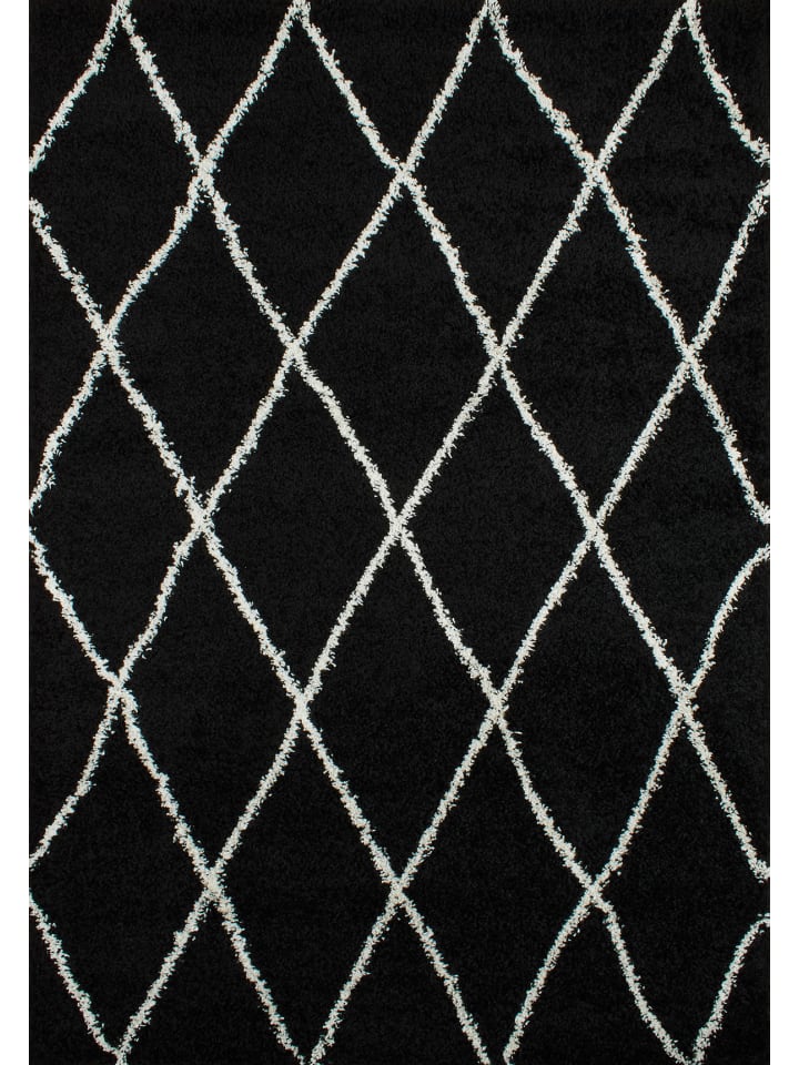 Teppich ASMA in Schwarz