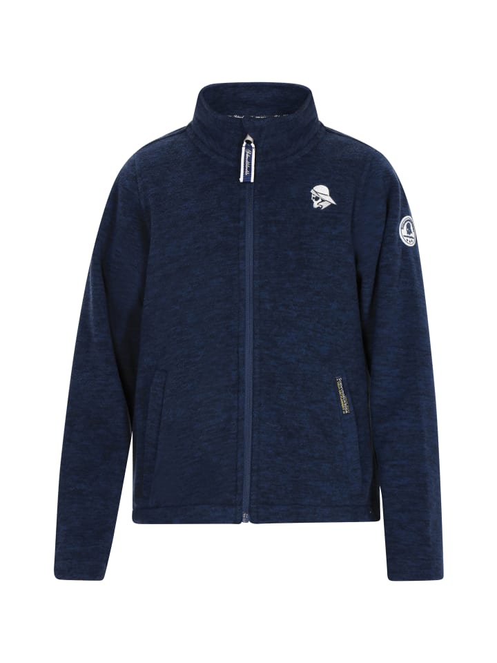 Jungen (Kids) Fleecejacke in Marine Melange