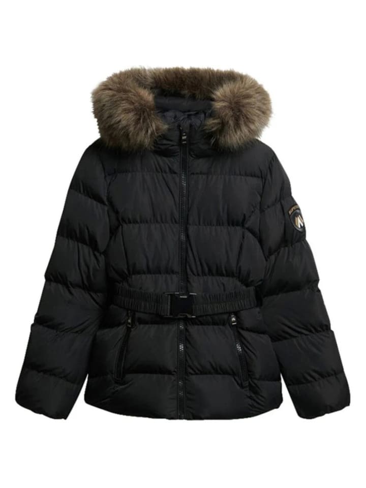 Schwarz Damen Jacke