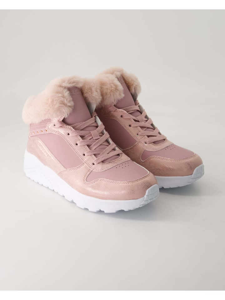 Winterstiefel in Rosa