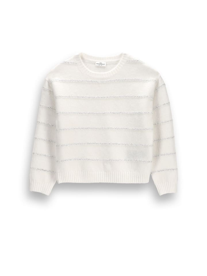 Strickpullover in ecru