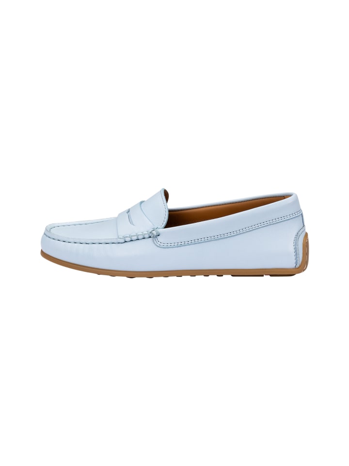 Slipper Hochwertiger Slipper in hellblau