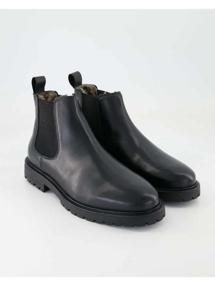 Leather Chelsea Boots Mit Farbigem Einsatz 2976 Chelsea-Stiefel