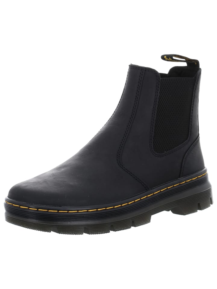 Stiefelette in schwarz