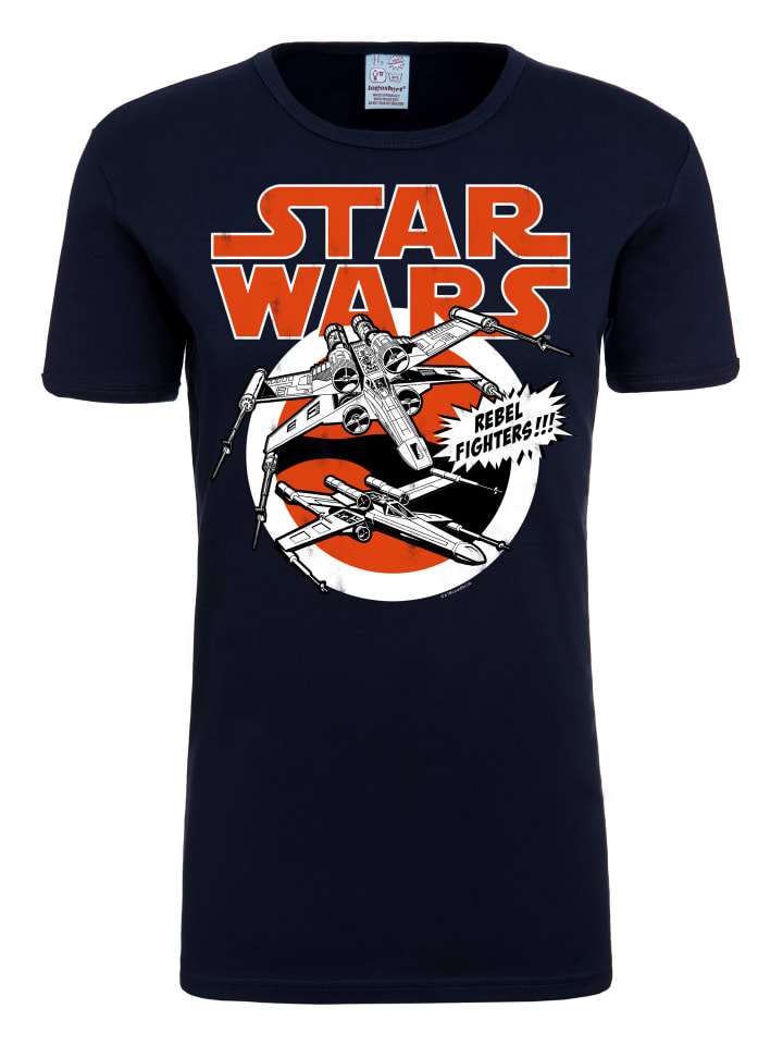 T-Shirt X-Wings in dunkelblau