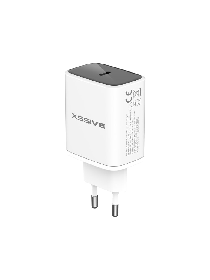GaN 67W PDW Schnellladegerät Weiß in Weiß