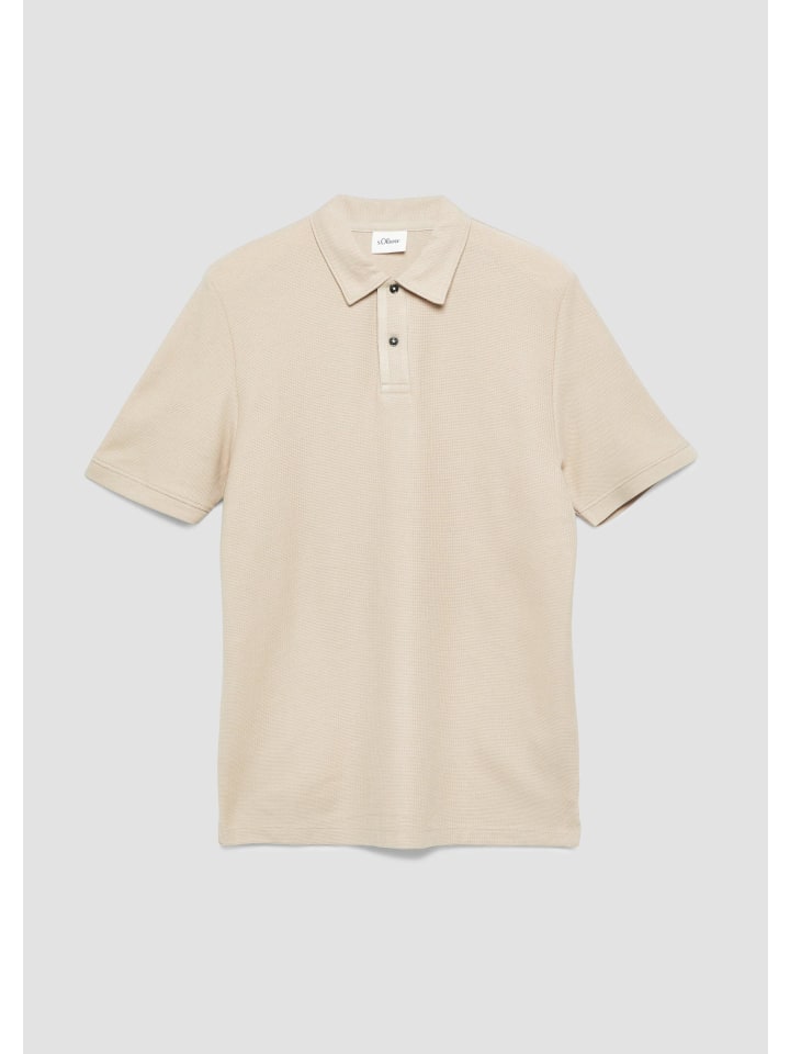 Polo-Shirt in 8148_beige