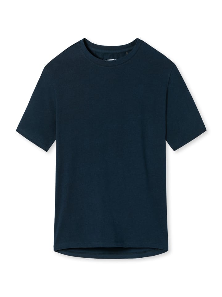 Schlafanzug Oberteil Mix & Relax Cotton in Dunkelblau