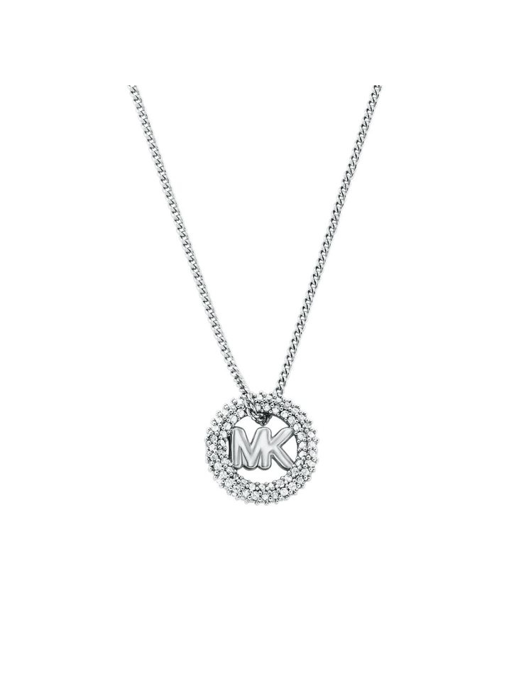 Halskette Premium mit Zirkonia - (L)40 cm in Silber