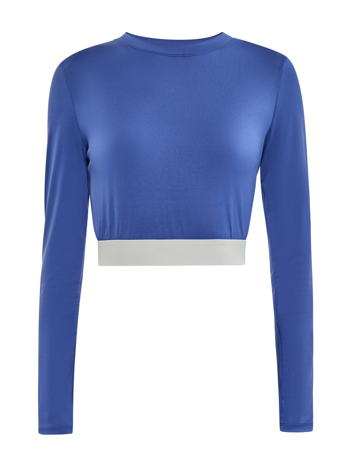 Damen Longsleeve in Kobaltblau