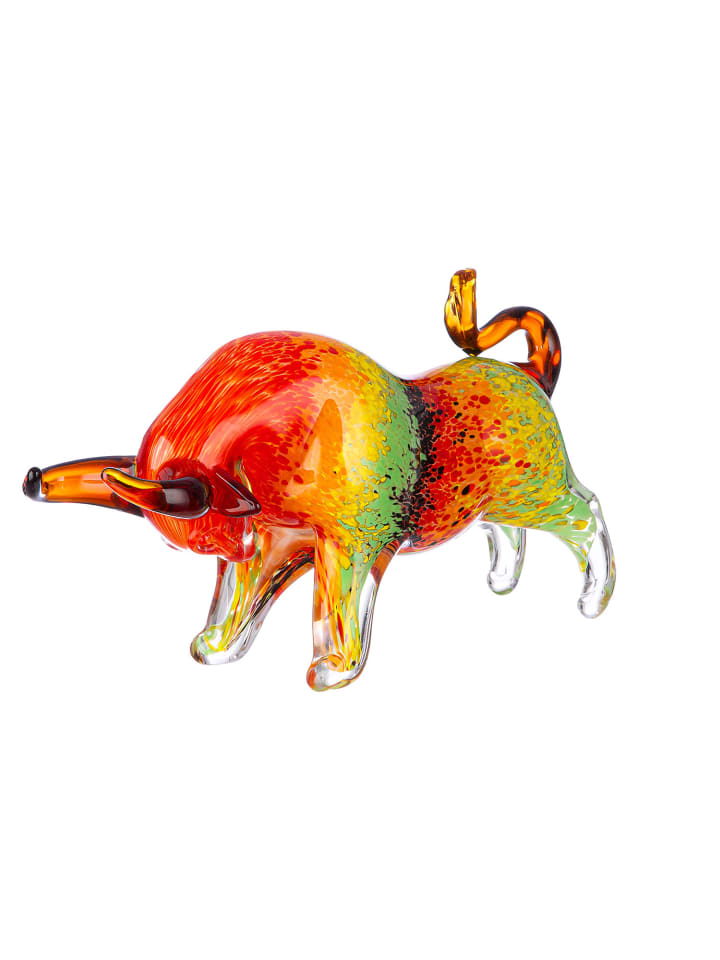 Figur Stier mehrfarbig - (H) 15 cm