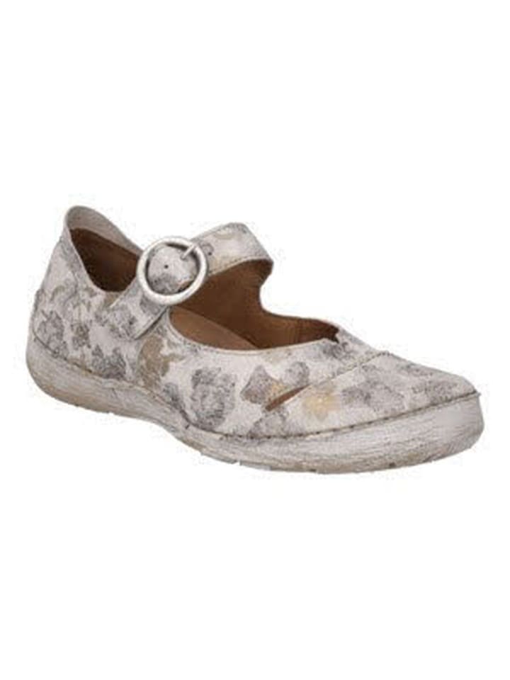 Slipper in creme multi