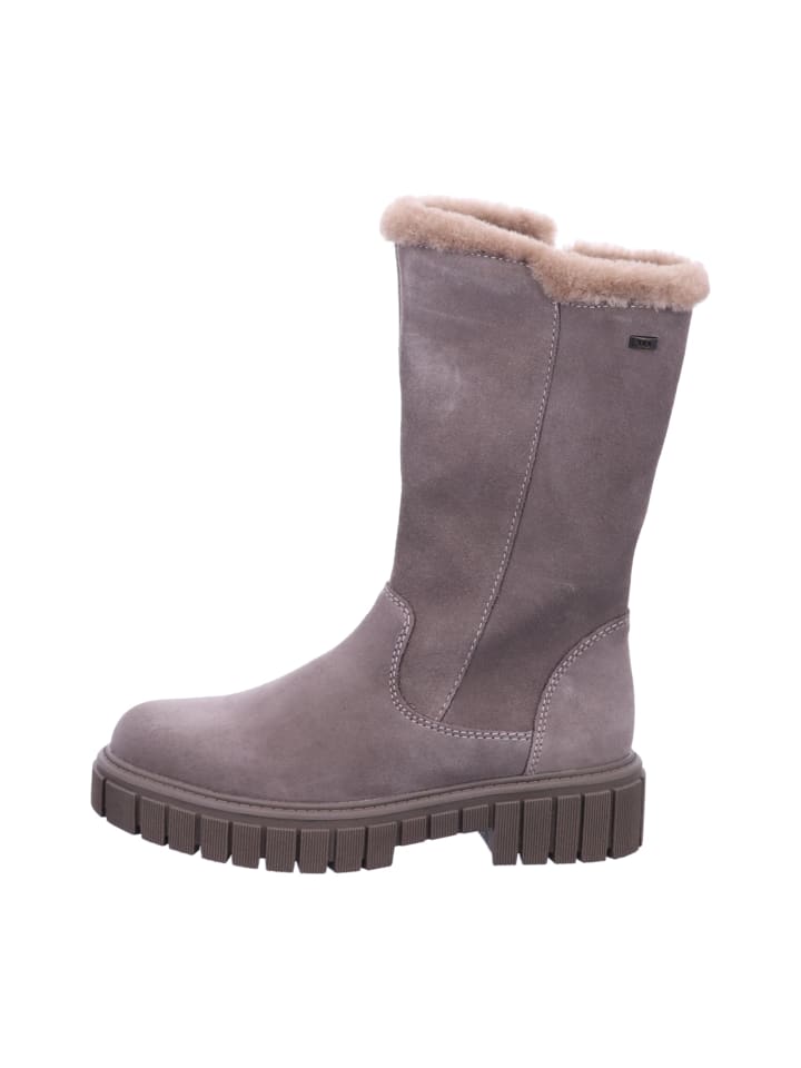 Winterstiefel in Beige