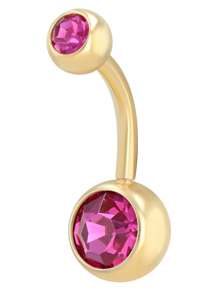 Damen Piercing aus Edelstahl in gold
