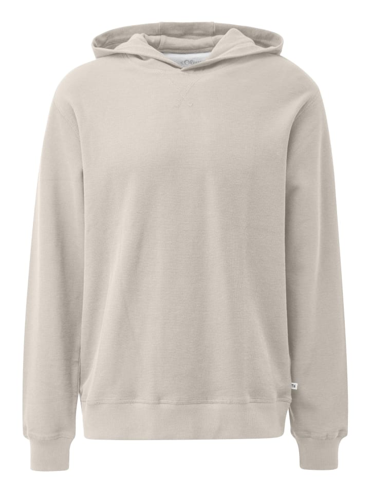 Sweatshirt / Hoodie Basic in Creme
