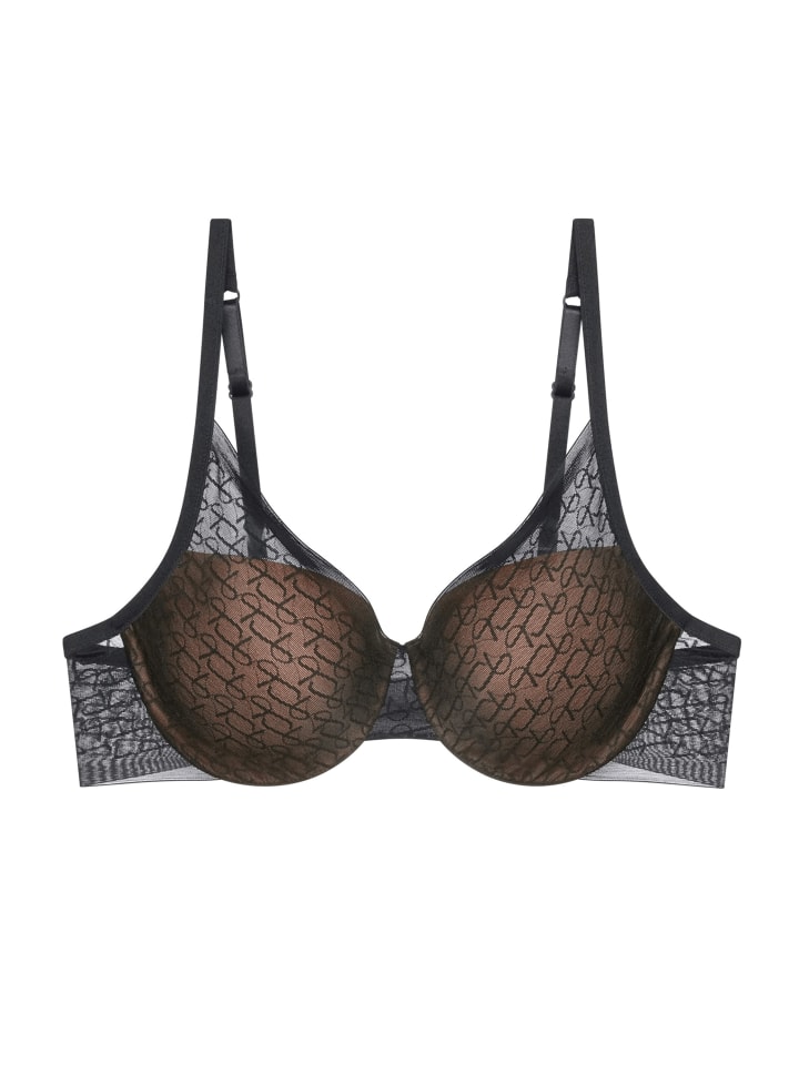 Schalen-BH Signature Sheer in Schwarz