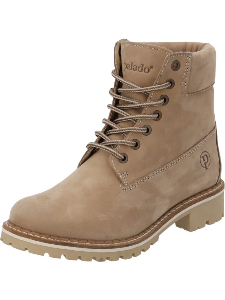 Schnürstiefel Funnall in Beige