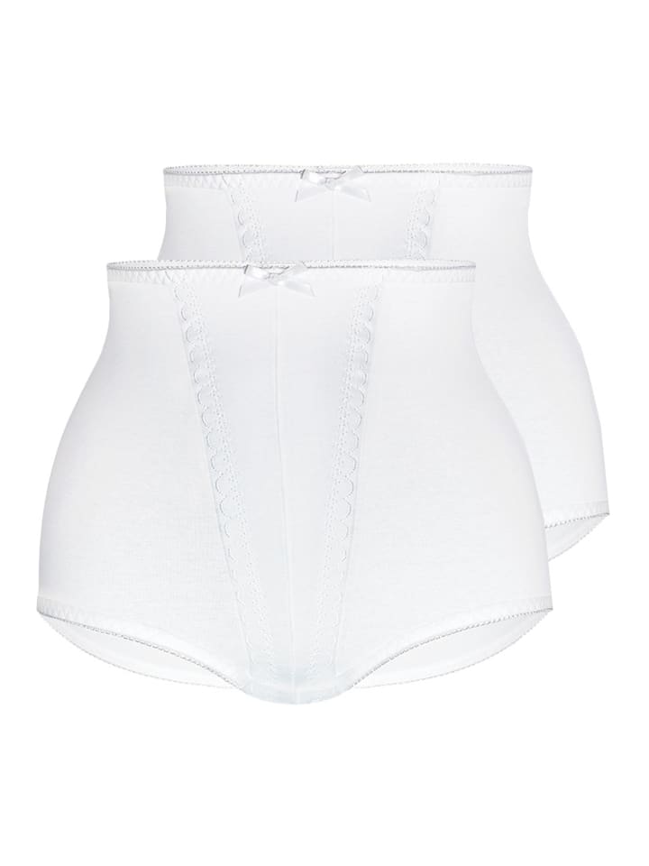 Miederslip 2er Pack in weiß