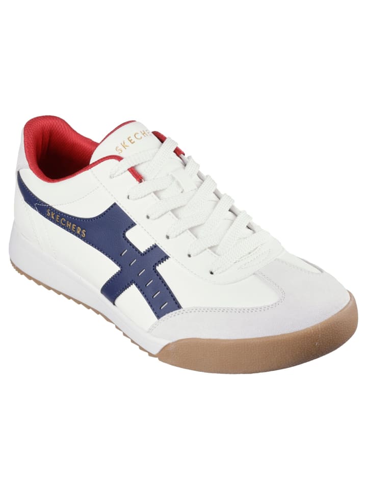 Sneaker "ZINGER MANZANILLA TOTALE" in Weiß / Marineblau / Rot