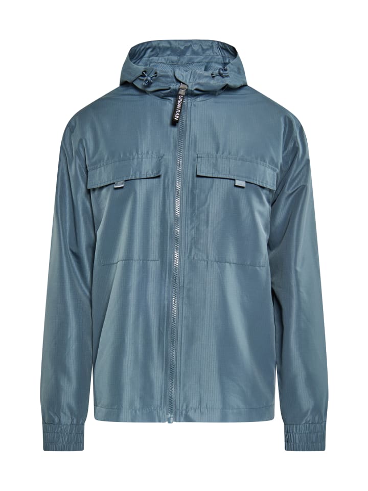 Herren Anorak in Graublau