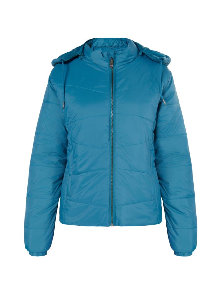 Women Leichte Steppjacke in Petrol