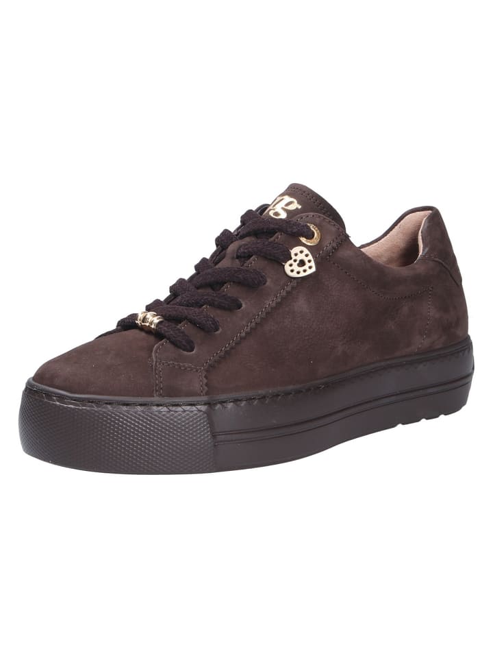Sneaker in braun