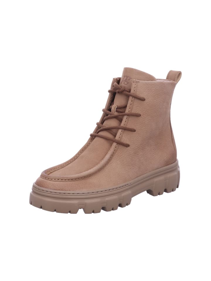 Schnürschuh in beige