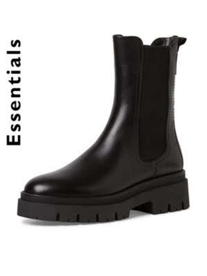Klassischer Stiefel in schwarz