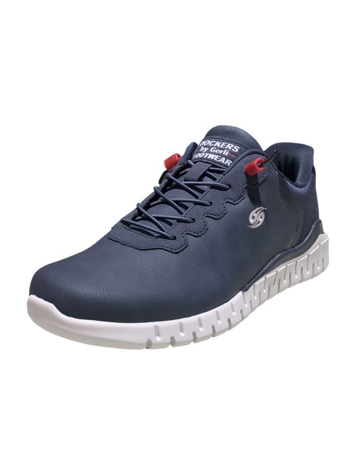 Sportliche Schnürschuhe in Blau