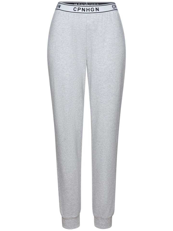 CPN Pants Pyjamahose mit Gummibund in Grey Melange