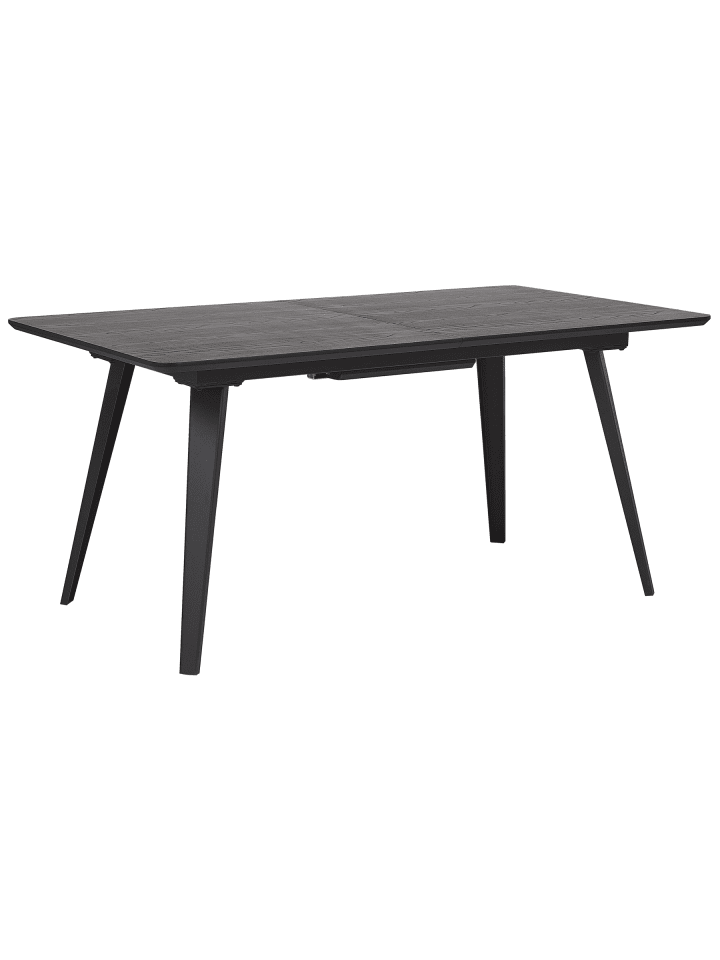 Esszimmertisch IRVINGTON in Schwarz - (W) 90 x (H) 75 x (L) 160 cm