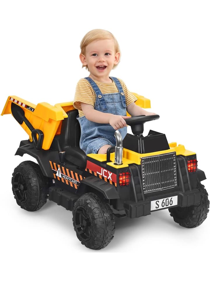 12V Traktor von 3-8 Jahren in Gelb