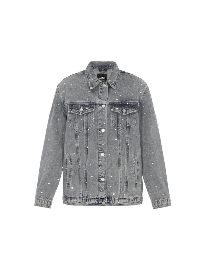 Women Jacket in denim grey
