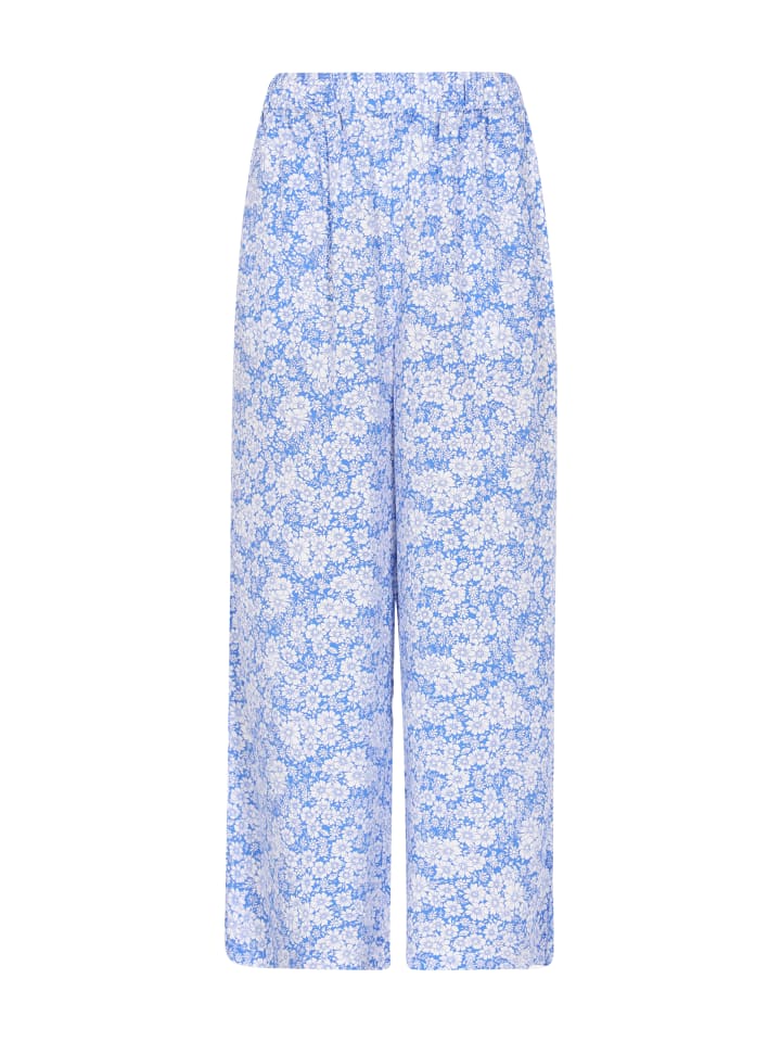 Women Pants in blue white