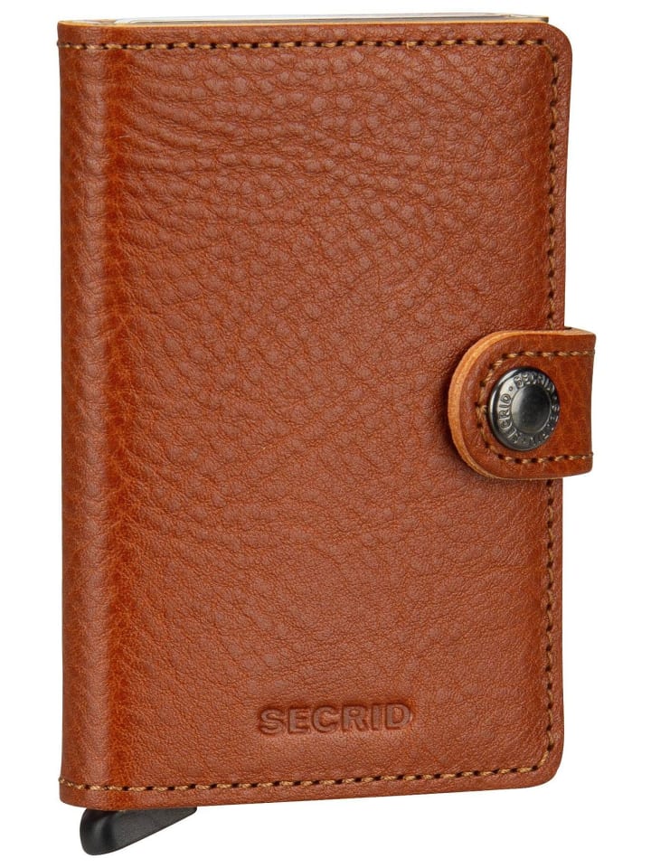 Geldbörse Miniwallet Veg Tanned in Caramello-Sand
