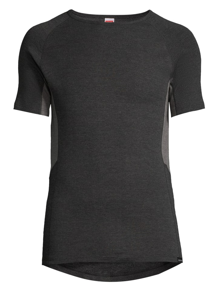 Thermo-Unterhemd / Shirt Sportiv in Schwarz