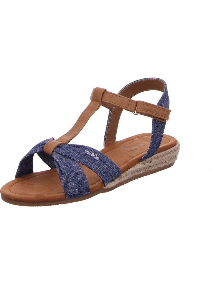 Sandale in blau